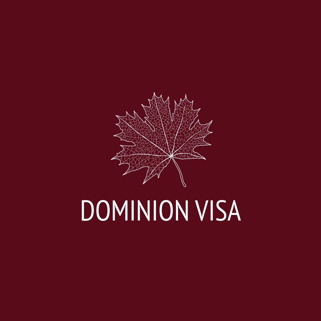 Dominion Visa logo and website design