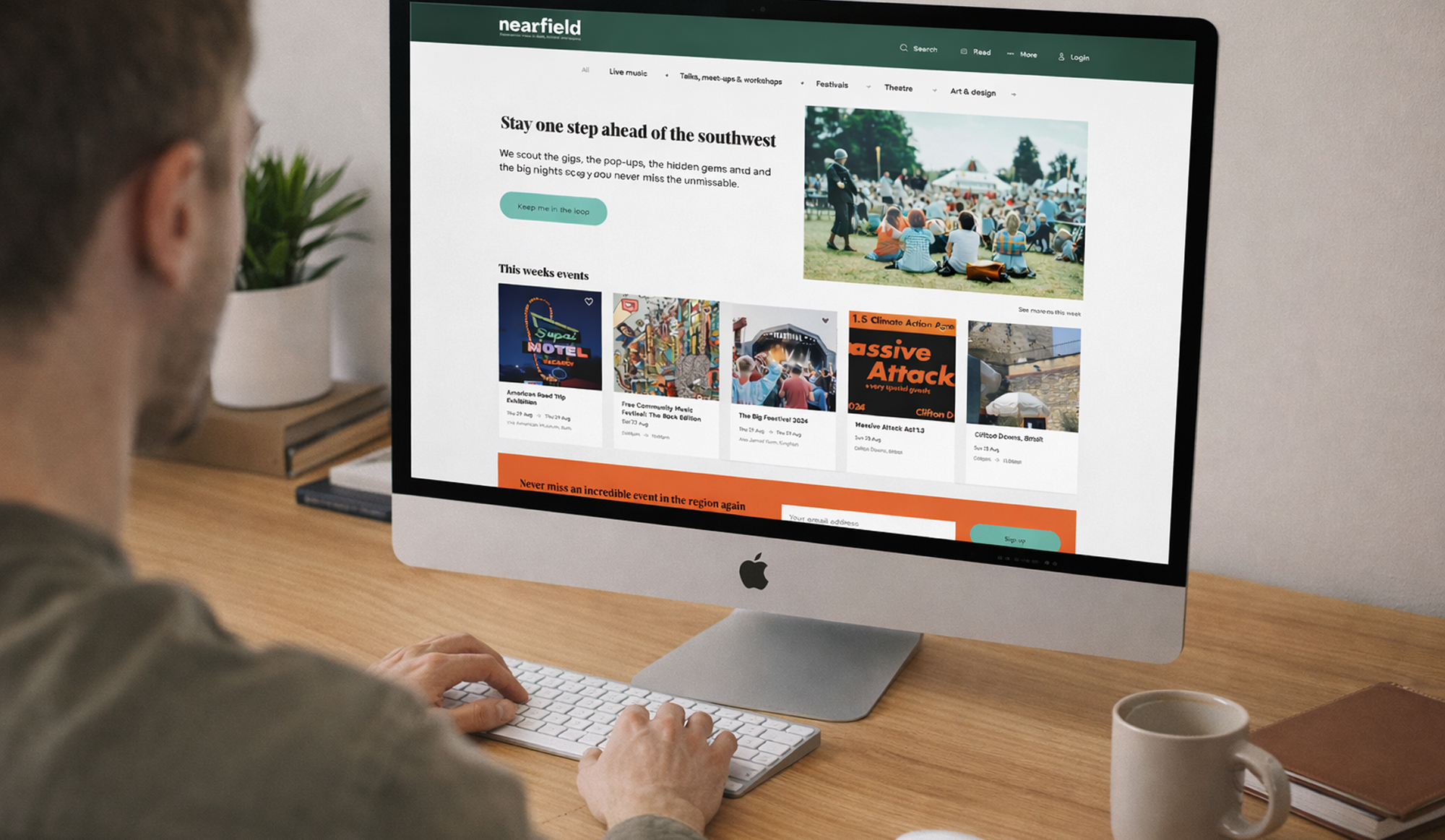 nearfield website design